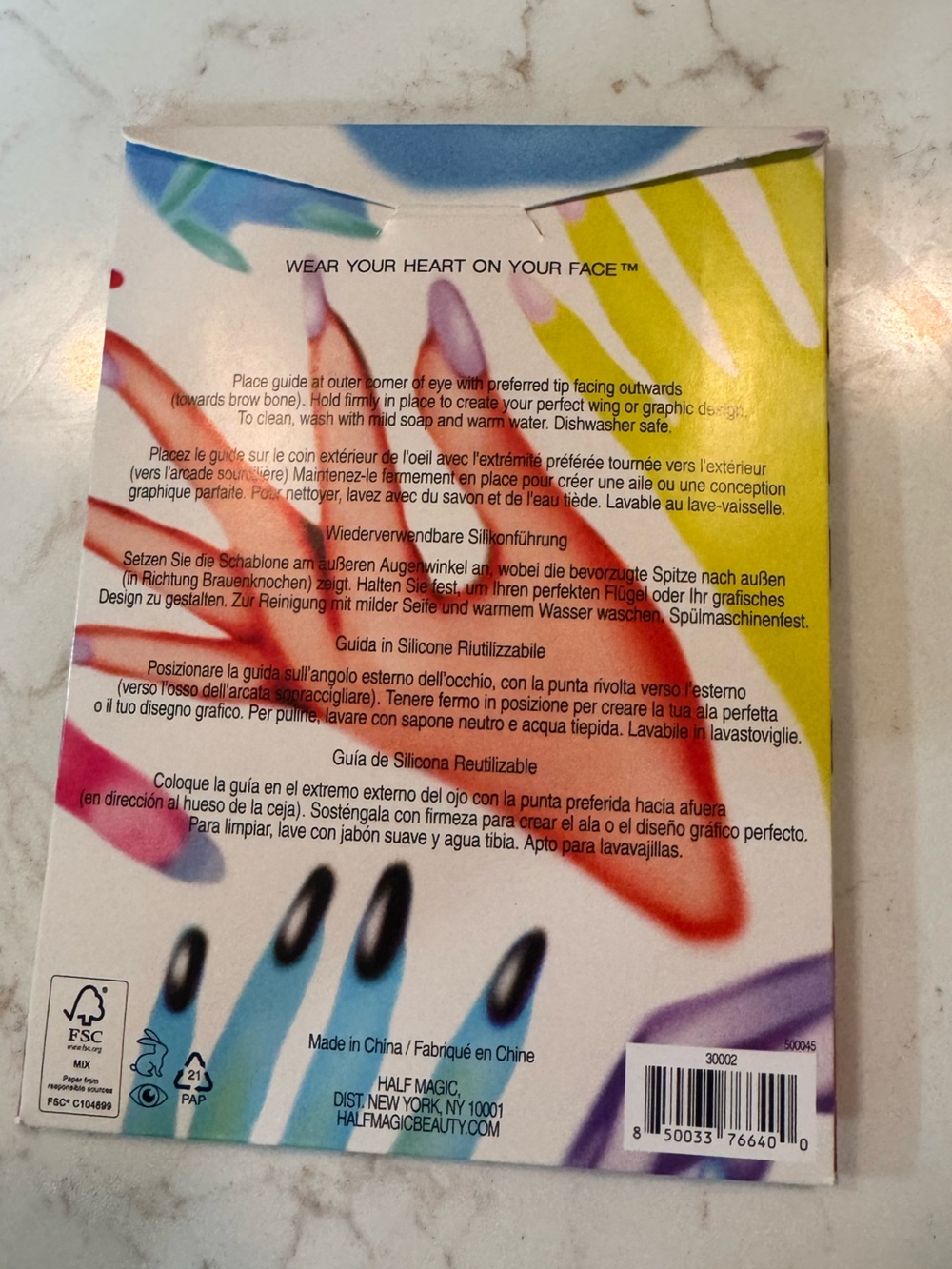 Half Magic Reusable Silicone Guide - Picture 2 of 3